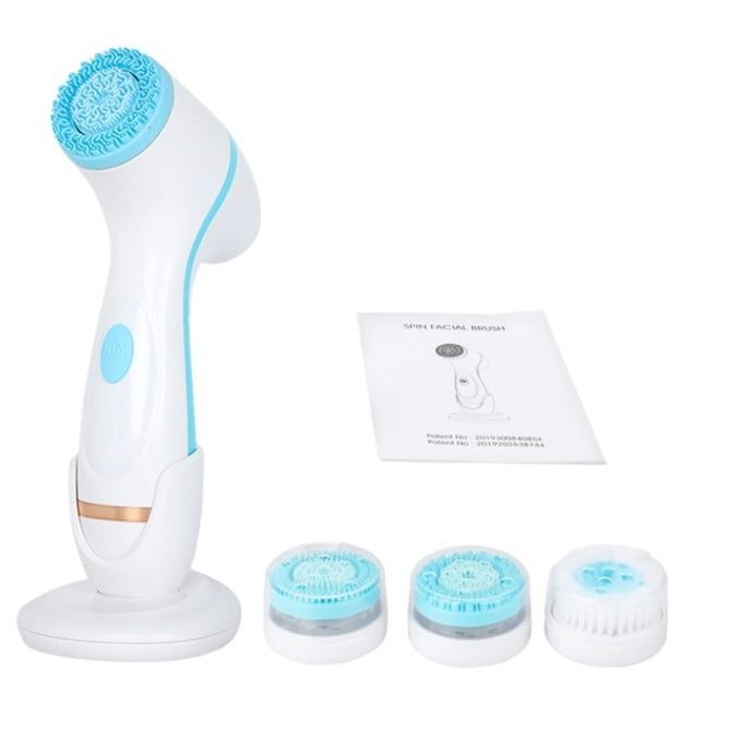 Silicone Facial Cleanser – Deep Pore Cleaning & Gentle Exfoliating Brush for Clear, Glowing Skin