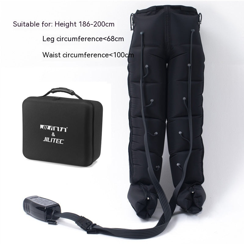 Advanced pulse compression leg massager for muscle recovery