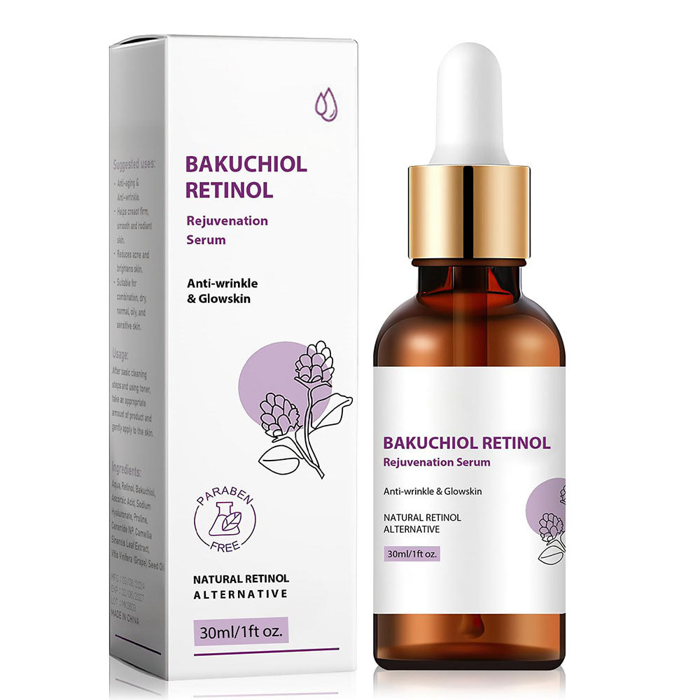 Skin rejuvenation serum with collagen and retinol ingredients