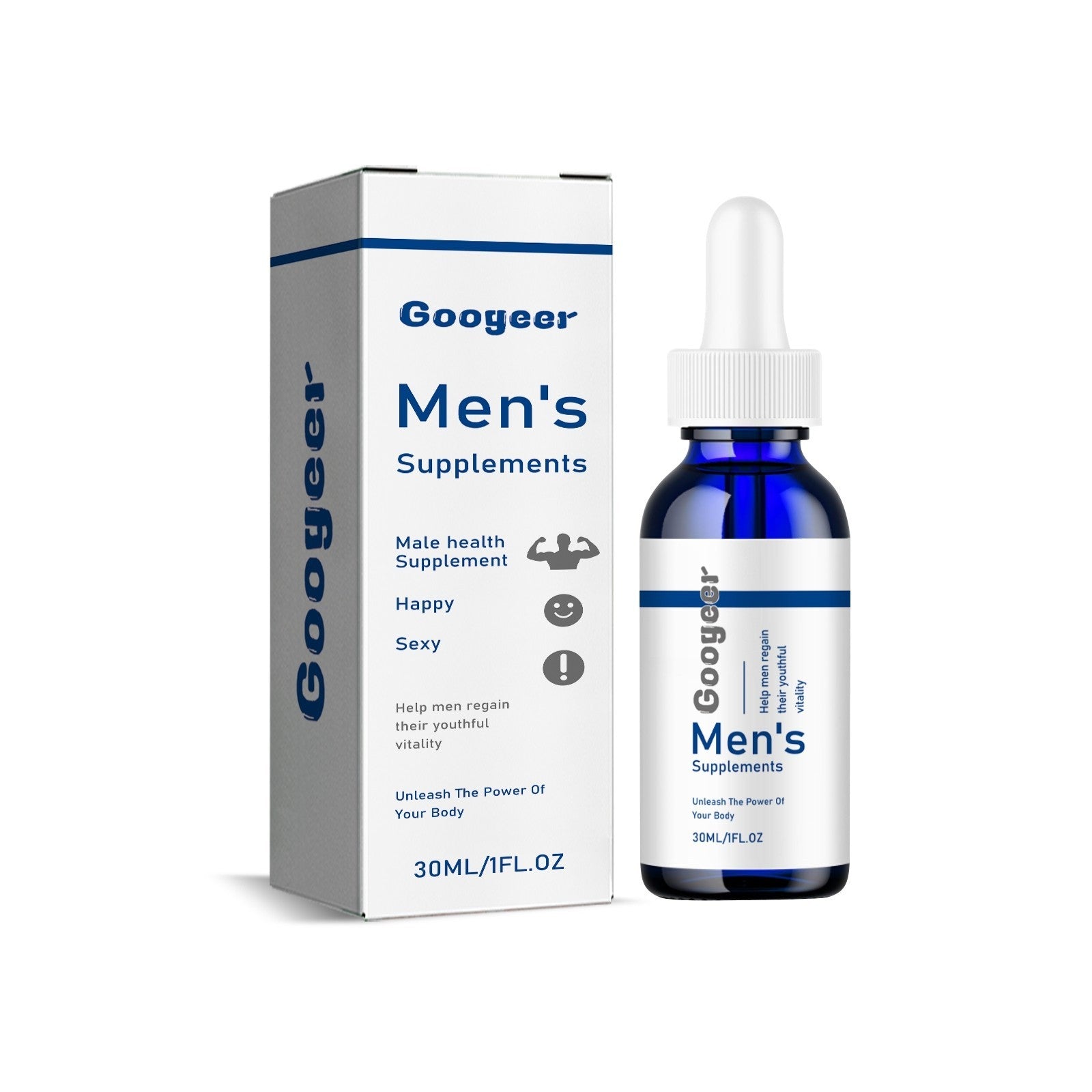Daily health supplement for men’s vitality and testosterone balance