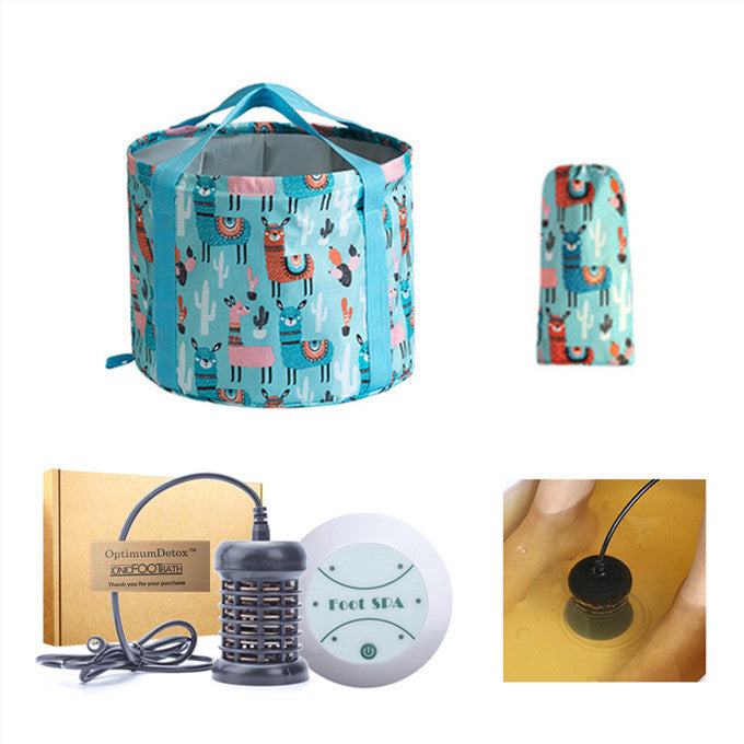 Foot Massage Detox Machine | Ionic Foot Bath Spa for Body Cleanse, Pain Relief & Relaxation