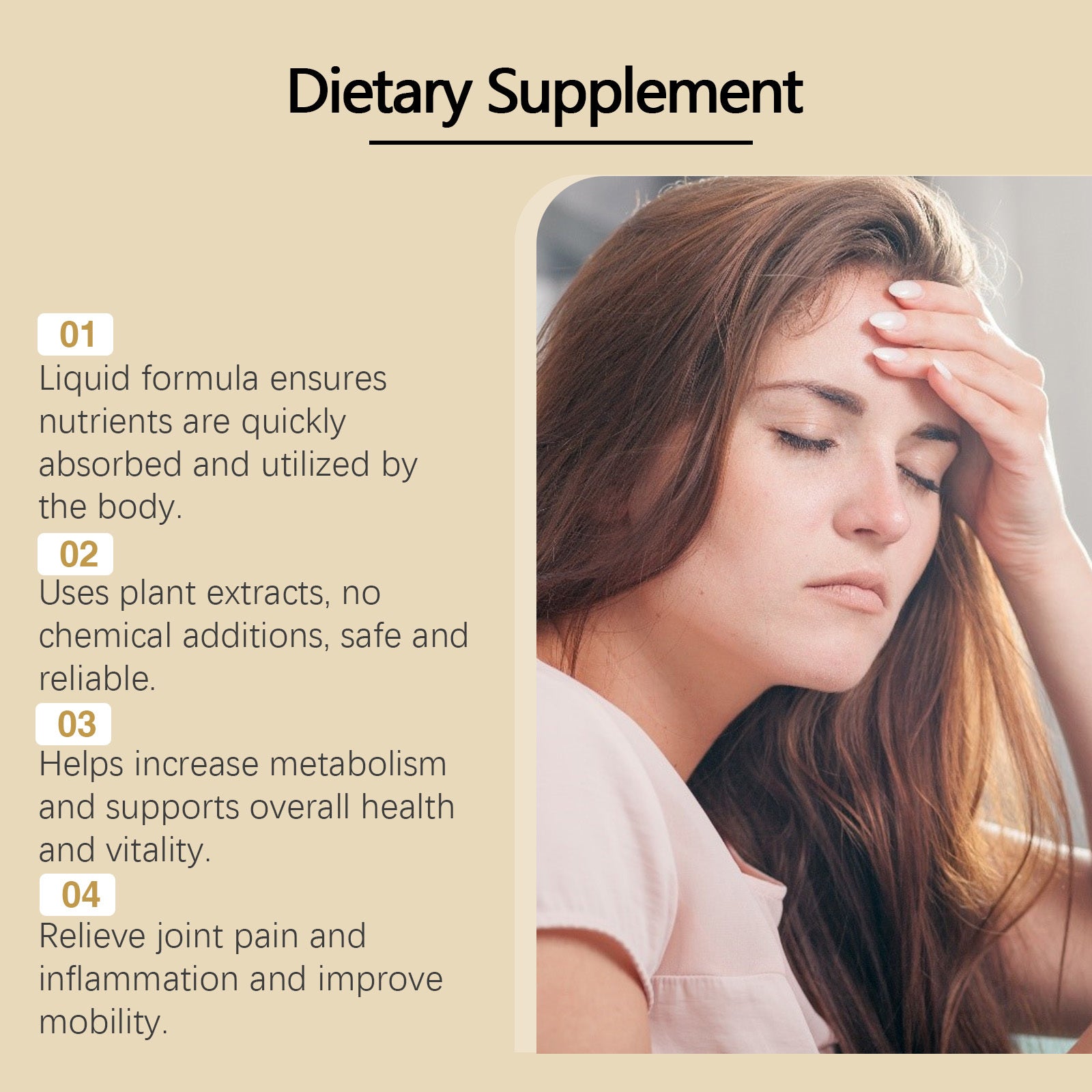 Liquid Dietary Fiber Supplement – Natural Body Detox & Digestive Health Treatment