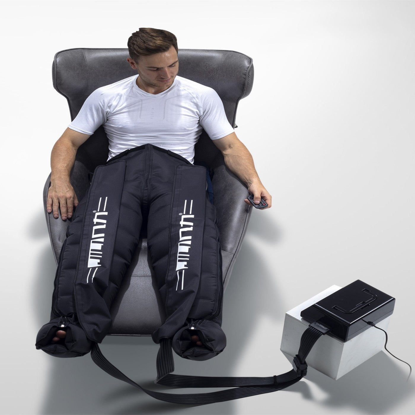 Pulse Leg Recovery System Massager with adjustable compression settings