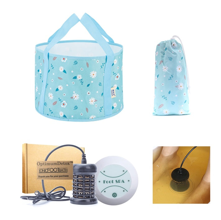Foot Massage Detox Machine | Ionic Foot Bath Spa for Body Cleanse, Pain Relief & Relaxation