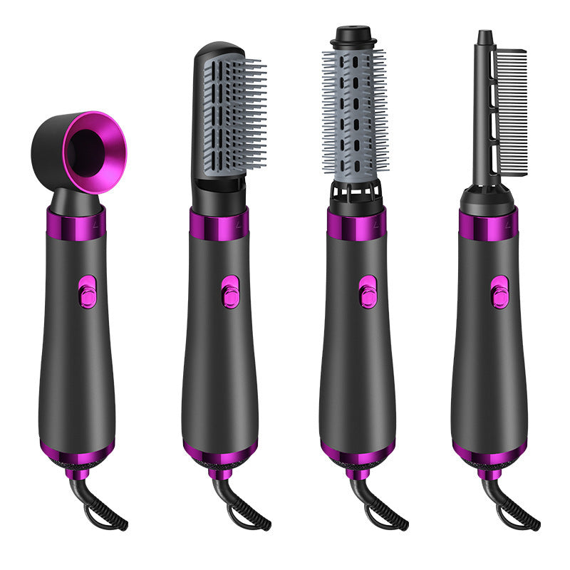 Multifunctional Hair Dryer Showing Adjustable Fan Speed Settings