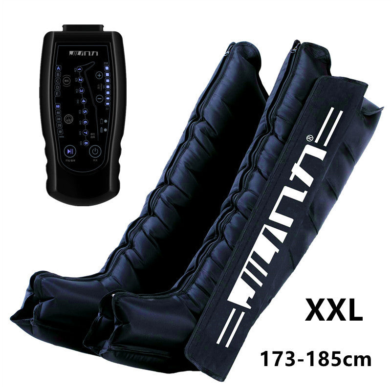 Portable leg massager device for pain relief and improved circulation