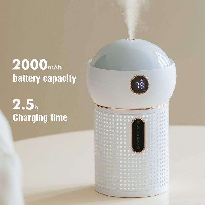 Night Light Air Humidifier with USB Rechargeable